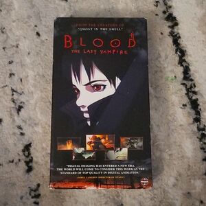 Blood The Last Vampire VHS